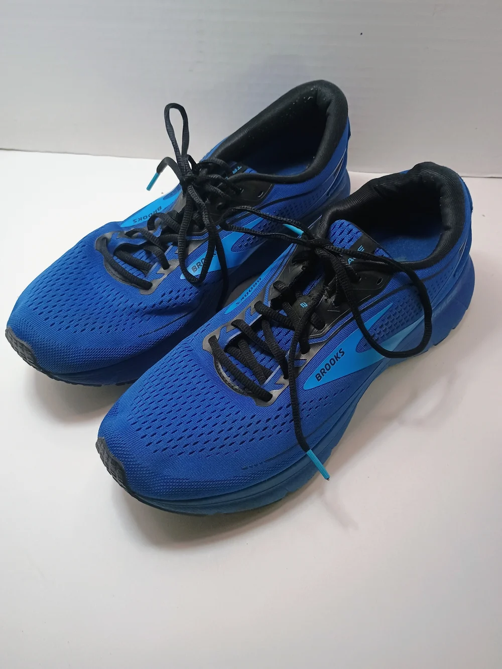 Brooks Trace 2 MENS 11 Shoes Road Running Trainer Responsive Blue Malibu